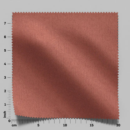 (FR) Plain Velvet col.red (Fibreguard) (single width)
