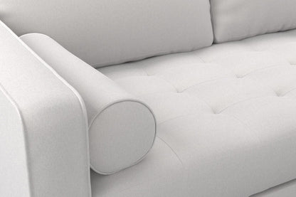(FR) Plain Velvet col.light Grey (Fibreguard) (single width)
