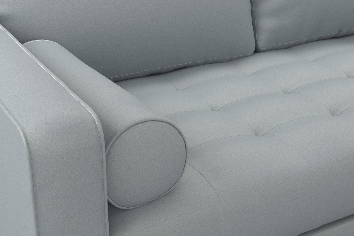(FR) Plain Velvet col.silver (Fibreguard) (single width)