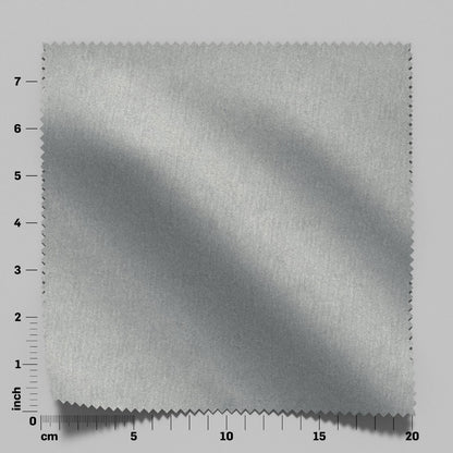 (FR) Plain Velvet col.silver (Fibreguard) (single width)
