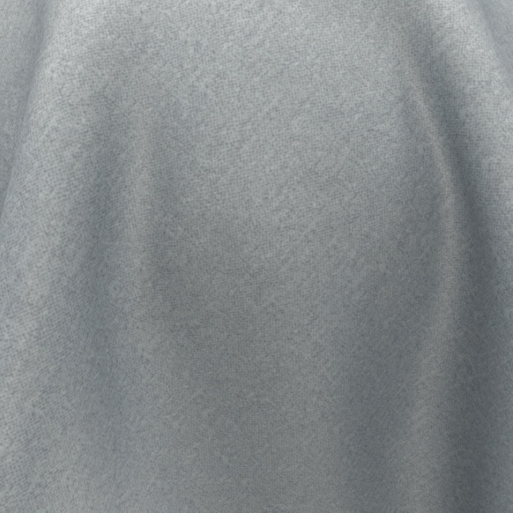 (FR) Plain Velvet col.silver (Fibreguard) (single width)