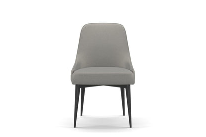 (FR) Plain Velvet col.dark grey (Fibreguard) (single width)