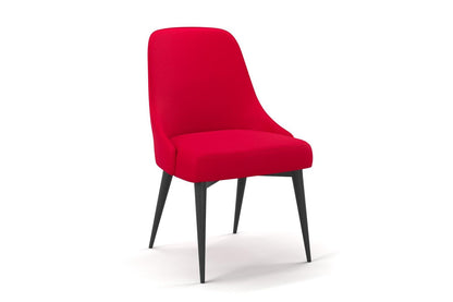 (FR) Plain Velvet col.red (Fibreguard) (single width)