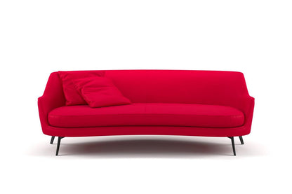 (FR) Plain Velvet col.red (Fibreguard) (single width)