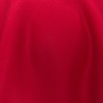 (FR) Plain Velvet col.red (Fibreguard) (single width)