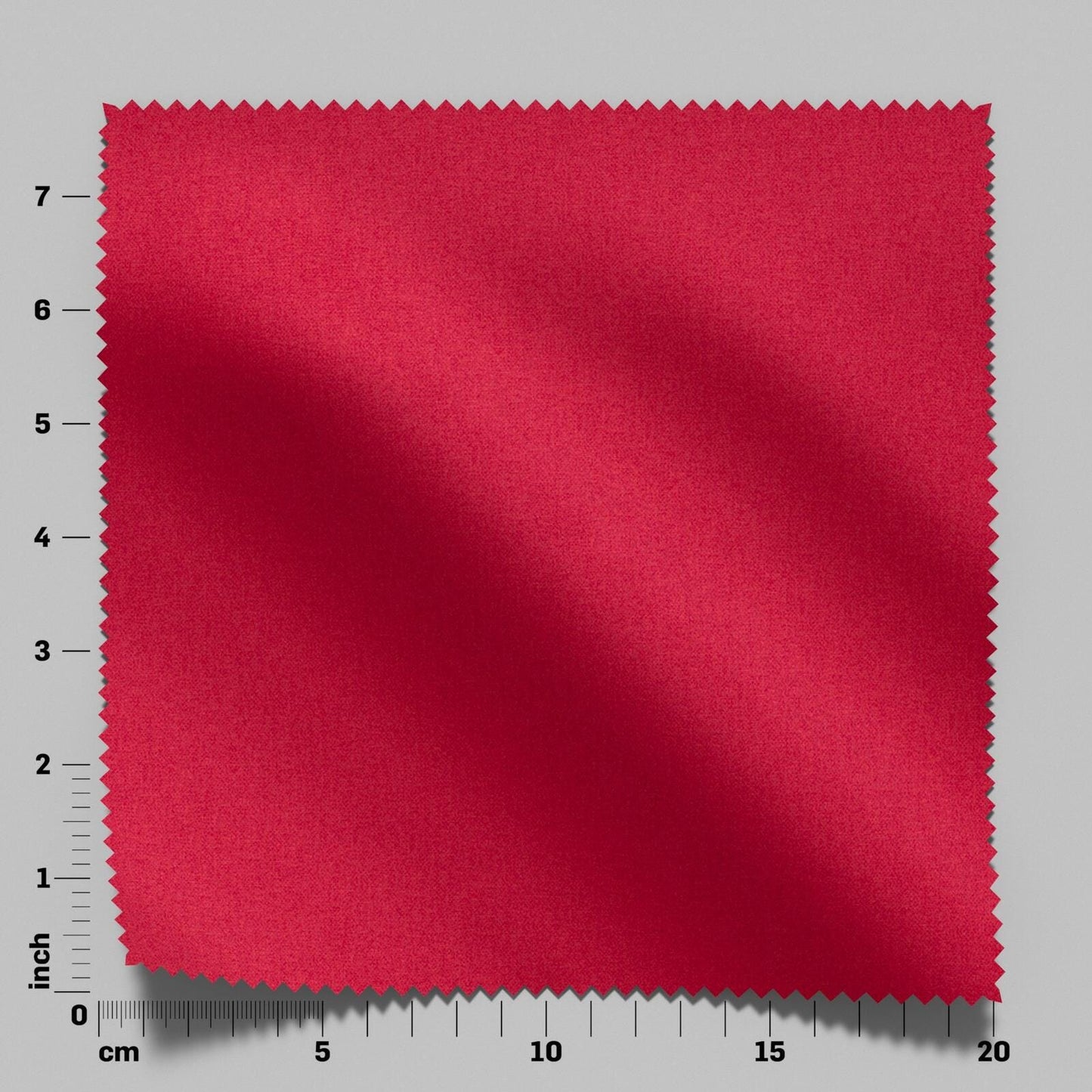 (FR) Plain Velvet col.red (Fibreguard) (single width)