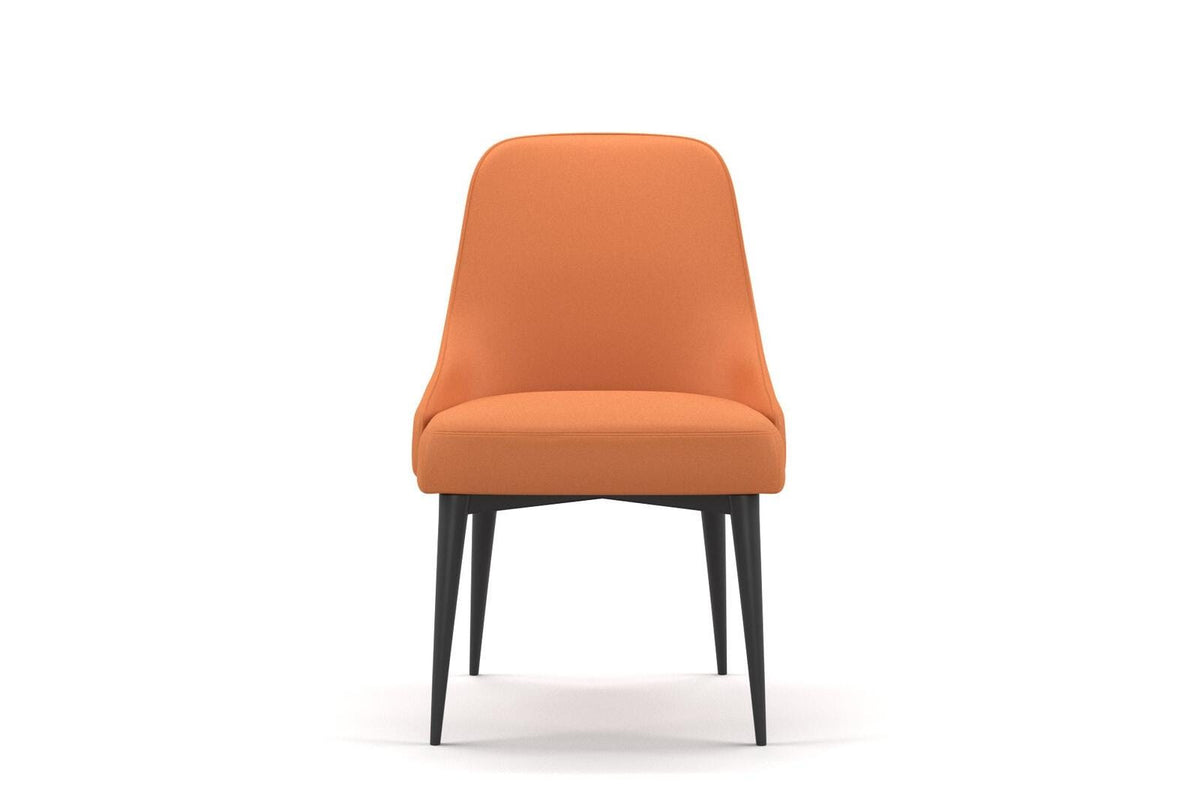 (FR) Plain Velvet col.orange (Fibreguard) (single width)