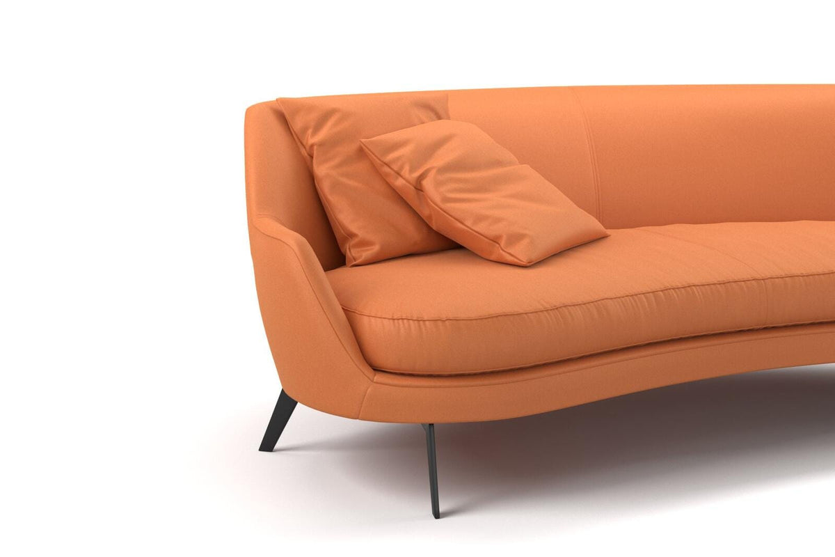 (FR) Plain Velvet col.orange (Fibreguard) (single width)