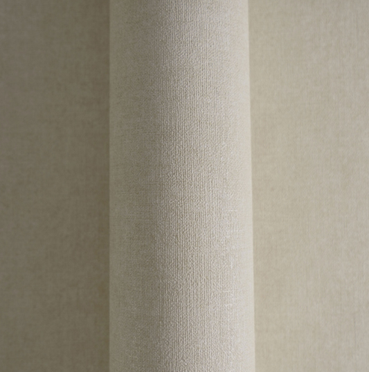 Wallpaper decorative plain col. beige