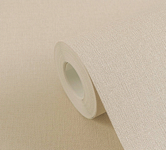 Wallpaper plain col. beige