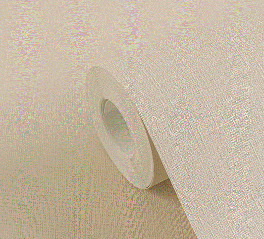 Wallpaper plain col. beige