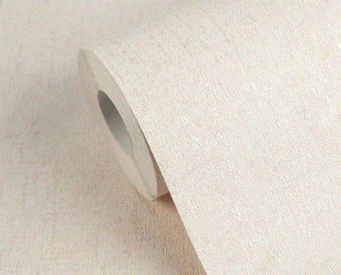 Wallpaper plain col. cream beige