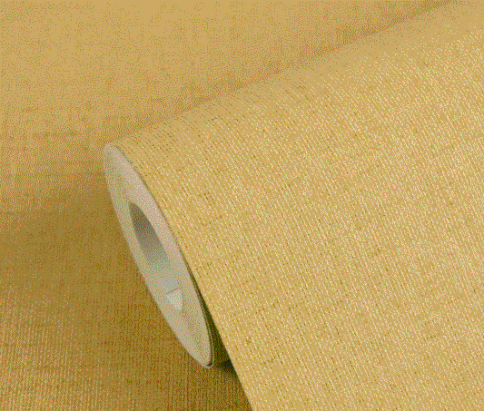 Wallpaper plain col. yellow