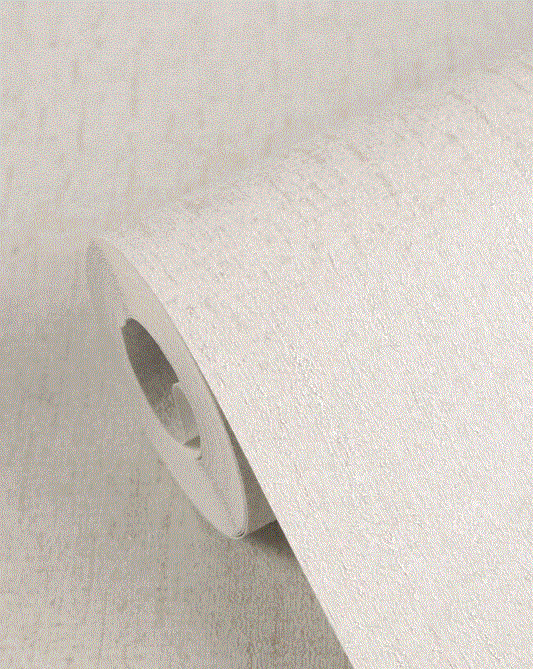 Wallpaper plain col. blue/cream