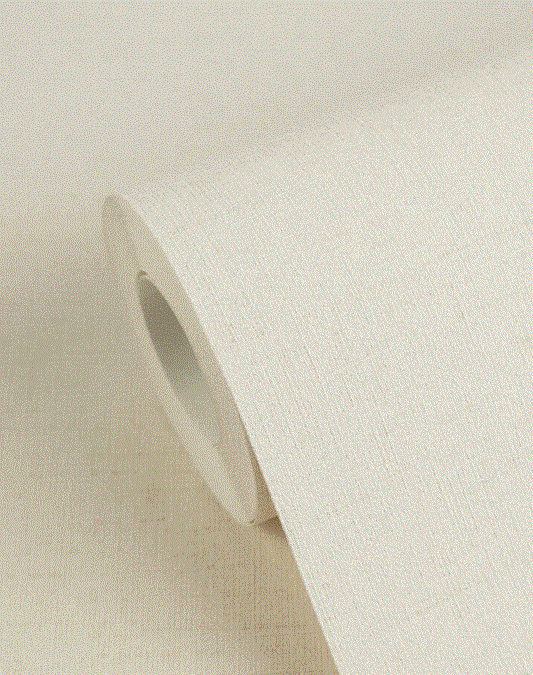 Wallpaper plain col. cream