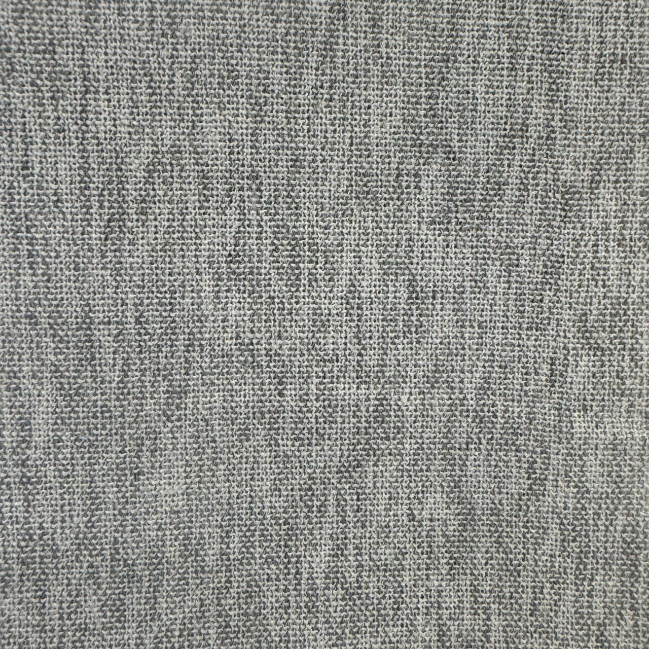 Sheer plain col. grey/white (single width)