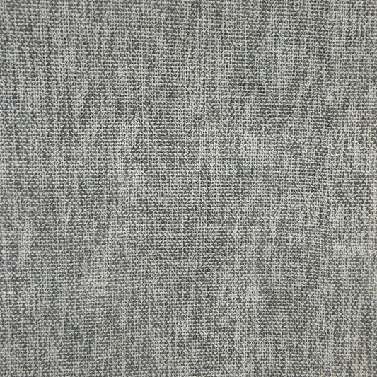 Sheer plain col. grey/white (single width)