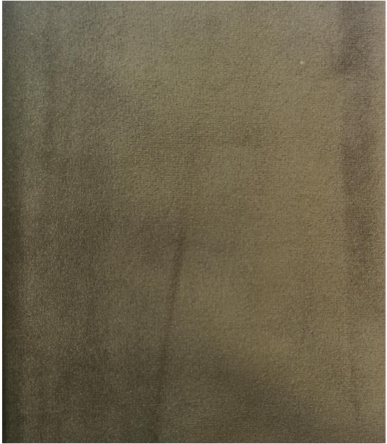 Velvet plain col. green ( single width)