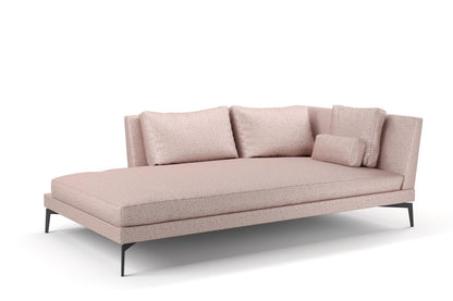 (FR)Plain chenille col. pink (single width)