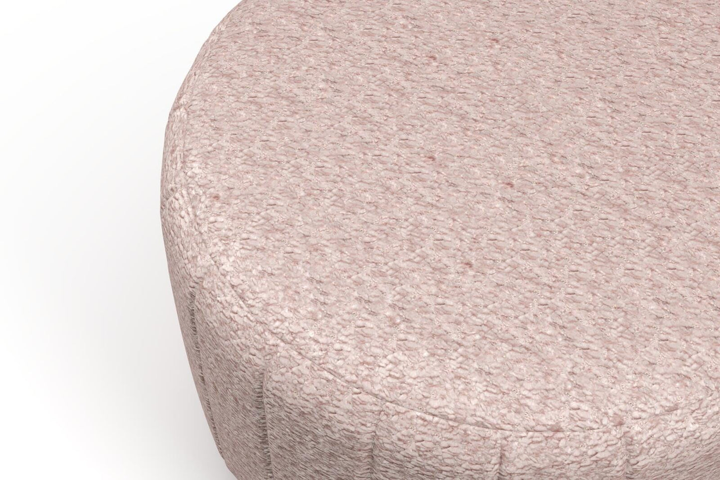 (FR)Plain chenille col. pink (single width)