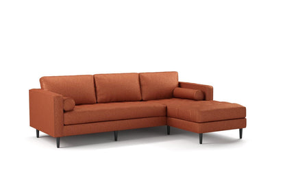 (FR)Plain chenille col. brown (single width)