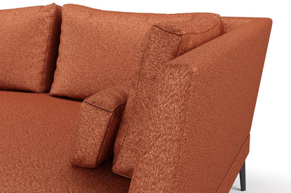 (FR)Plain chenille col. brown (single width)