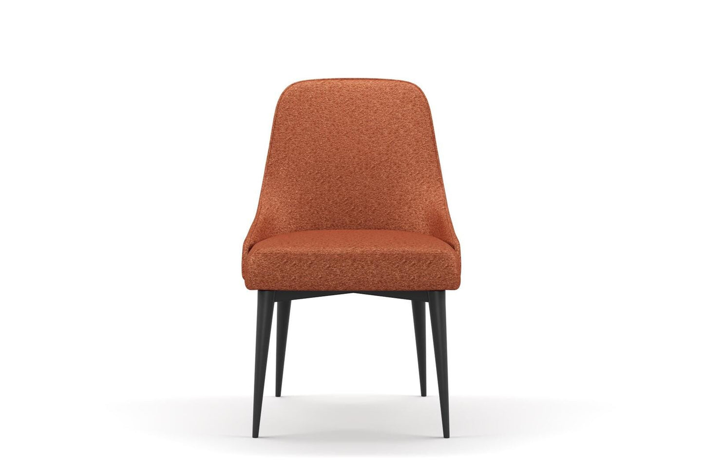 (FR)Plain chenille col. brown (single width)