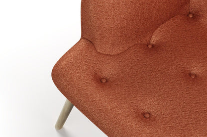 (FR)Plain chenille col. brown (single width)