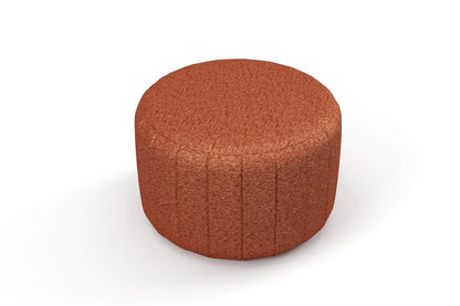 (FR)Plain chenille col. brown (single width)