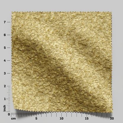 (FR)Plain chenille col. green (single width)