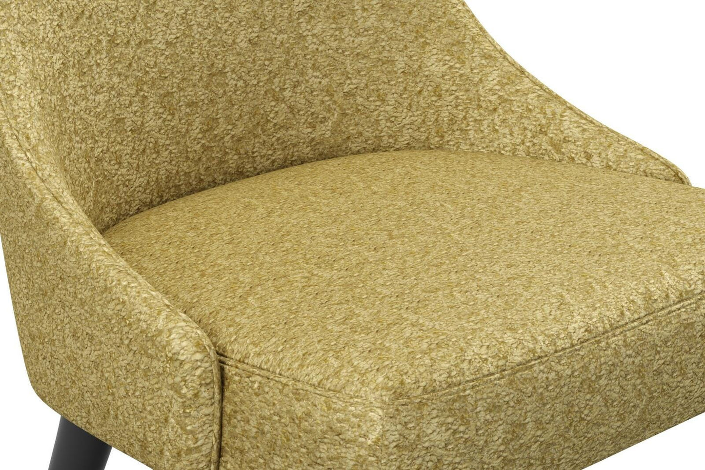 (FR)Plain chenille col. green (single width)