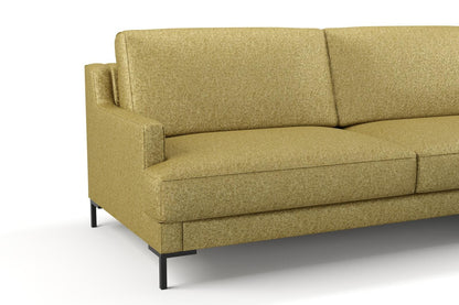 (FR)Plain chenille col. green (single width)
