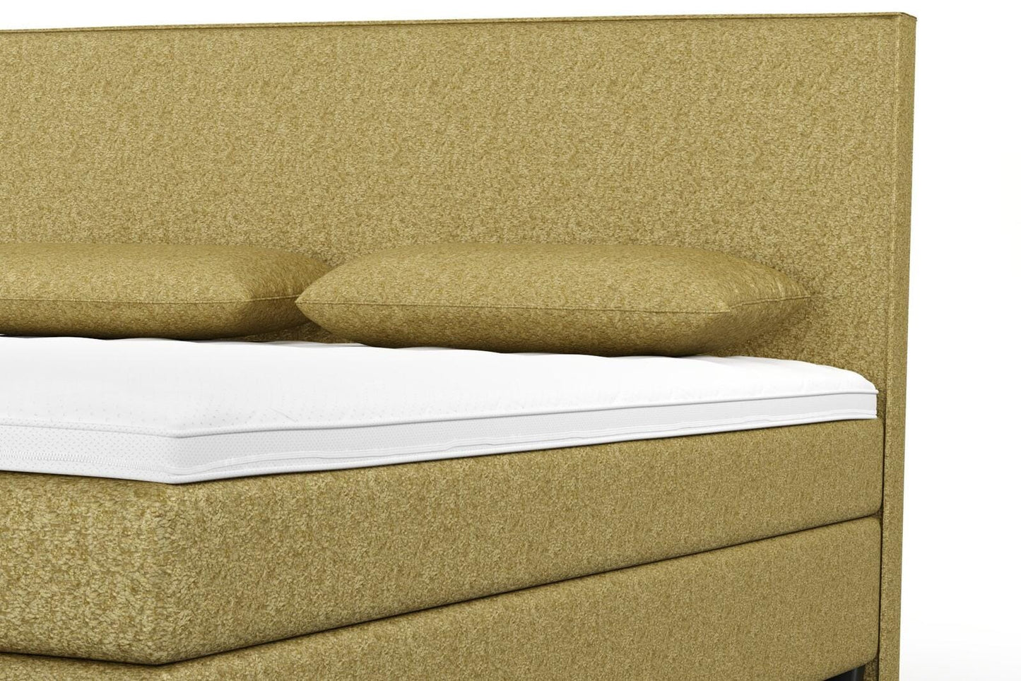 (FR)Plain chenille col. green (single width)