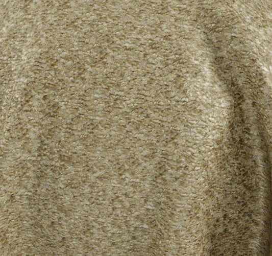(FR)Plain chenille col. sand (single width)