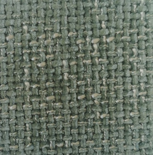 Fabric boucle col. blue ( single width)