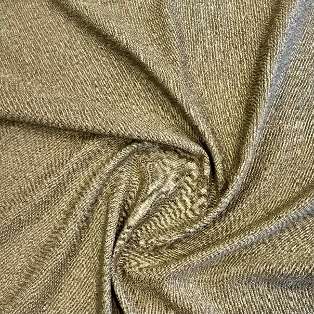 Curtain plain col. sage green (double width)