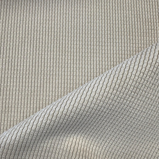 Fabric striped design col. beige (single width)