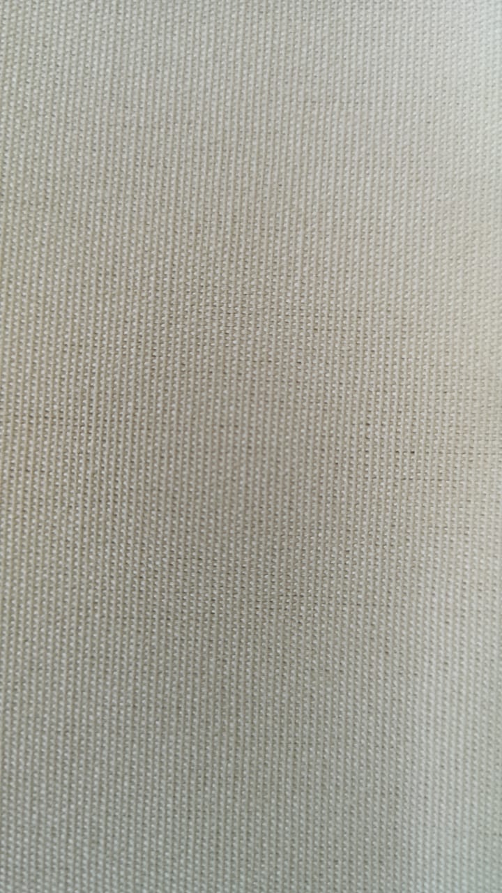 Outdoor Fabric plain col. light beige (single width)