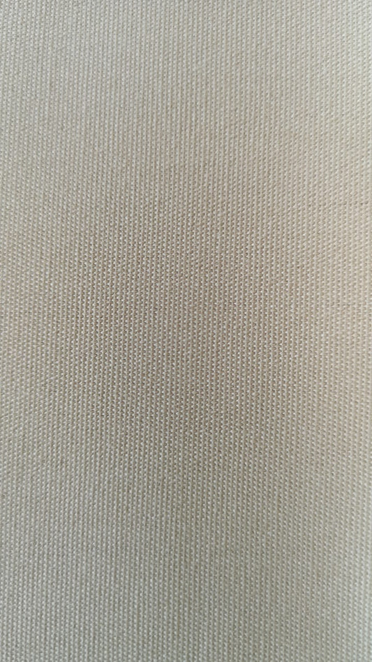 Outdoor Fabric plain col. beige (single width)