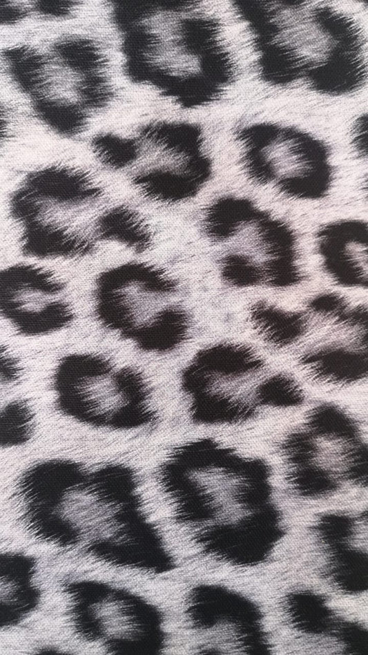 Fabric design col. grey ( double width)