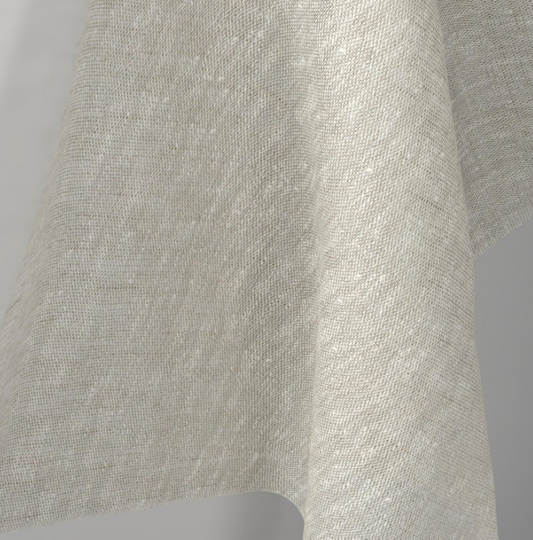 Sheer plain col.greige (double width)