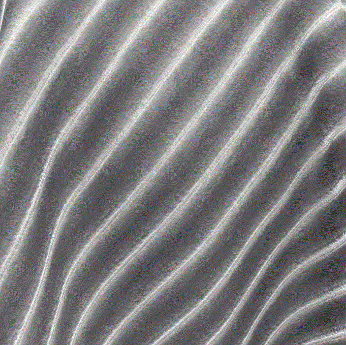 (FR) Fabric velvet striped design col. light grey ( FiberGuard) (single width)