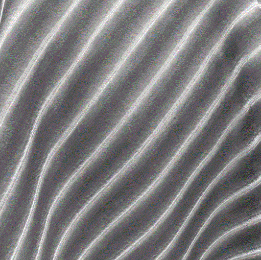 (FR) Fabric velvet striped design col. light grey ( FiberGuard) (single width)