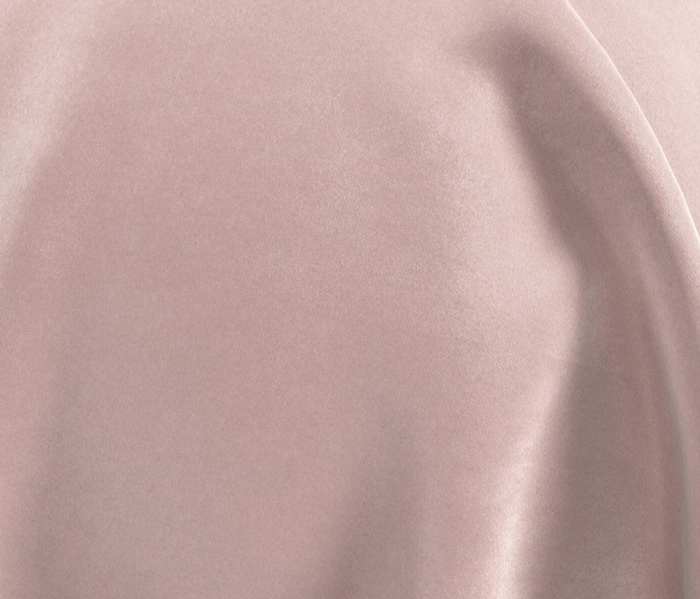 (FR)Fabric velvet shiny plain col. light pink (single width)
