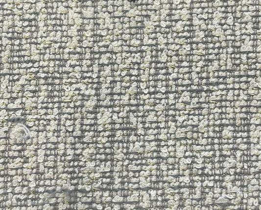 Fabric design col. grey (single width)