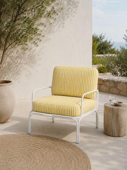 OUTDOOR ONE SEAT/WHITE (FABRIC NEEDED 2 M) KARIM CHAAYA