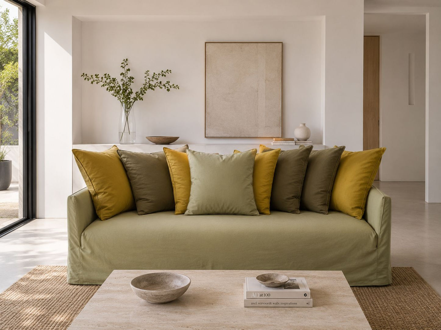 (W) SOFA 220X85 ( TIL265 9M)(TIL264,263,262)