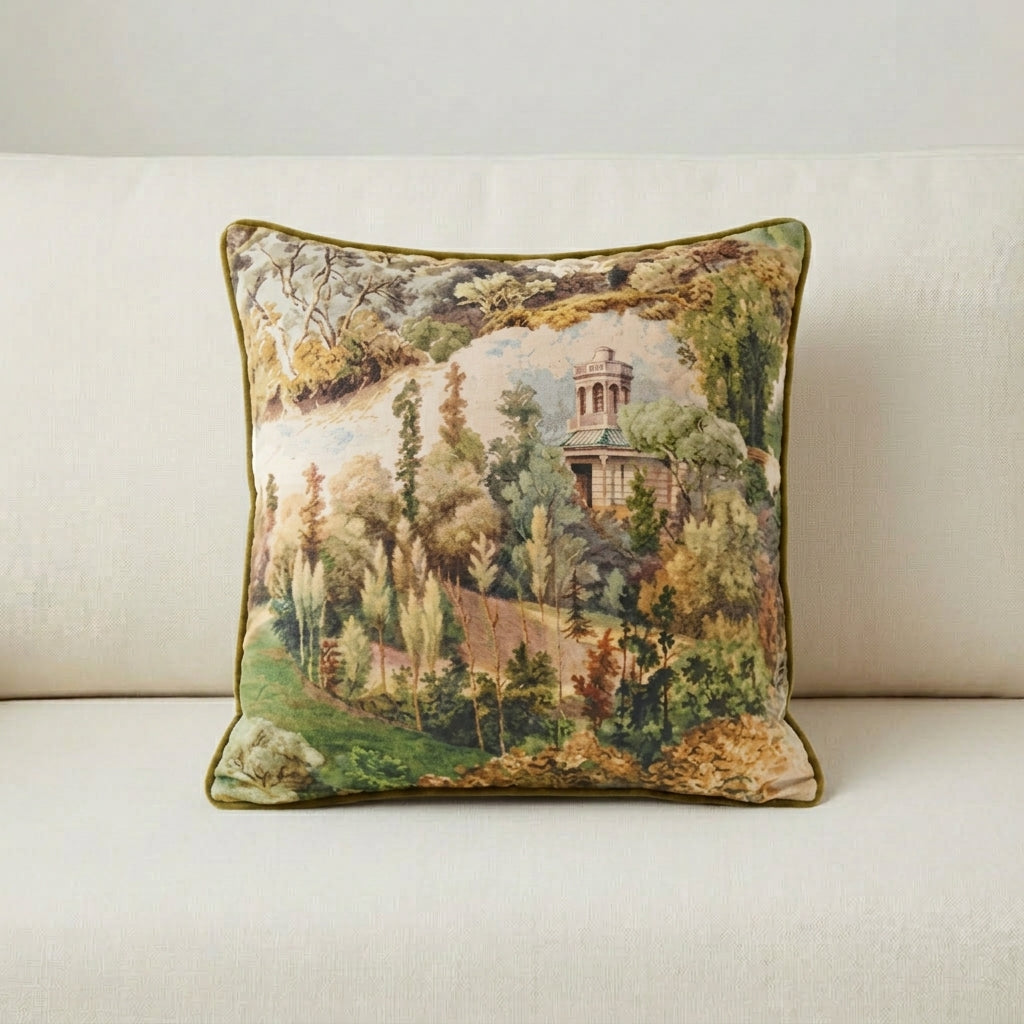 CUSHION 50X50 FABRIC : TIL321 0.5M+ TIL263 PIPING