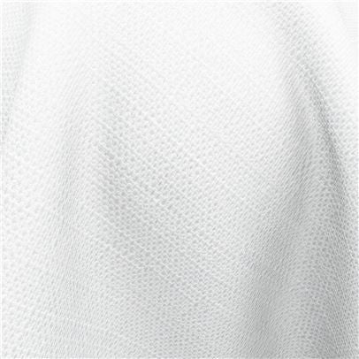 (FR)Plain fabric col. white ( single width)