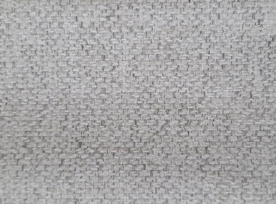 (DIS)Faux uni fabric col. light grey ( single width)